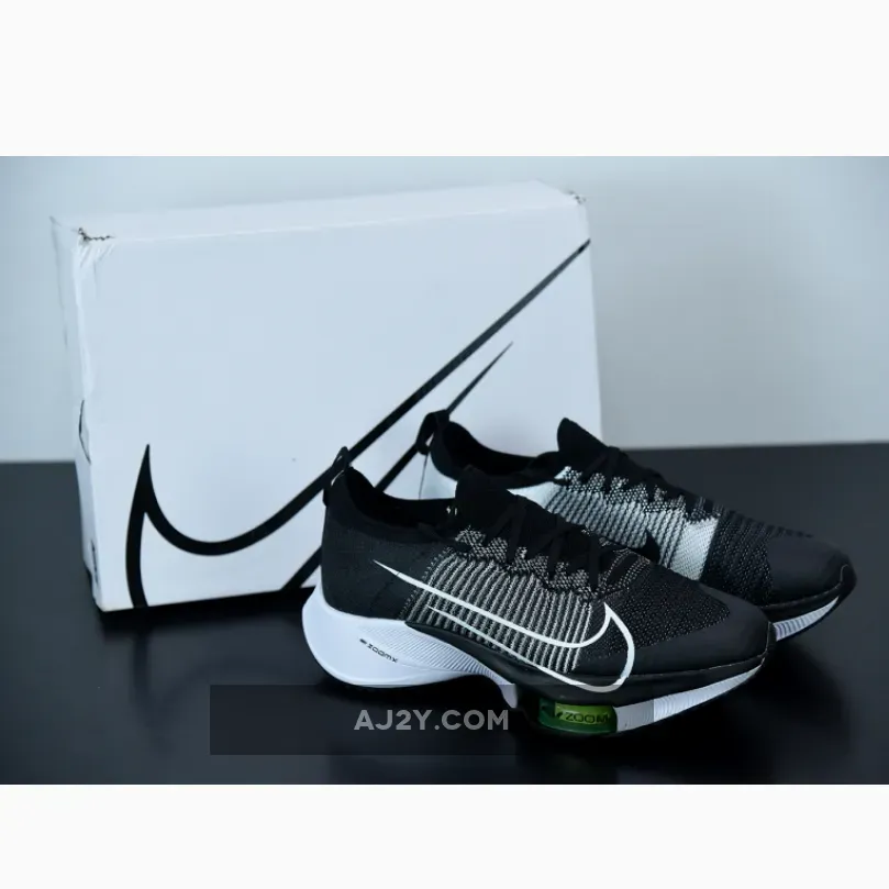 Nike Air Zoom Tempo NEXT% Black/White/Volt | air max tempo CI9923-001