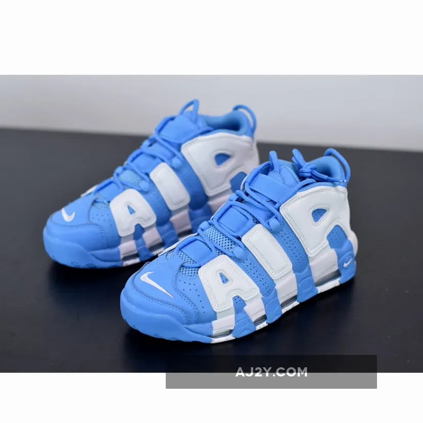 Nike Air More Uptempo 'UNC' University Blue/White Blue Uptempo Nike Air More Uptempo 'UNC' University Blue/White Blue Uptempo