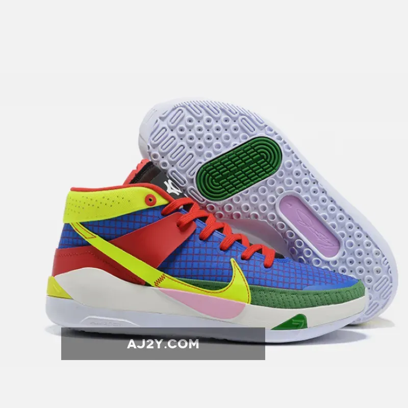 Nike KD 13 ‘NY vs NY’ Blue Red Green Volt | kd 13 blue
