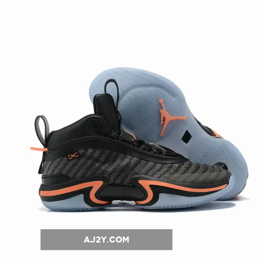 Air Jordan 36 Black Orange | Jordan 36 All Black Discount