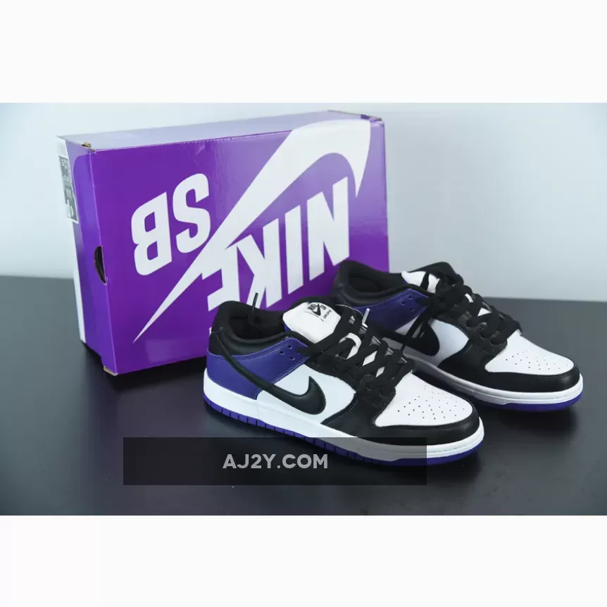 Nike SB Dunk Low Court Purple/White-Black | black dunks