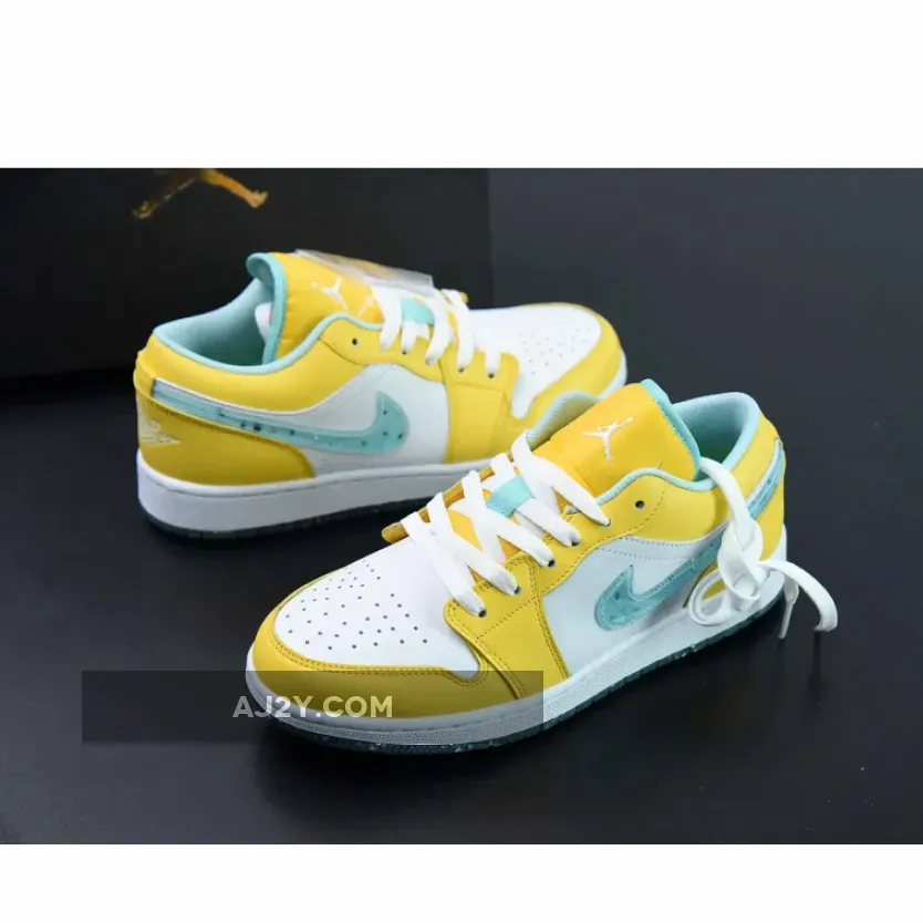Air Jordan 1 Low Citron Pulse/Glacier Ice-White-Action Green Air Jordan 1 Low Citron Pulse/Glacier Ice-White-Action Green