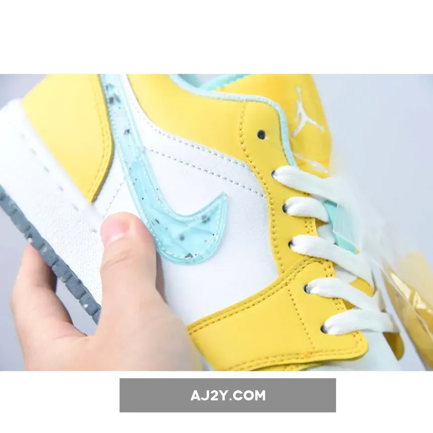 Air Jordan 1 Low Citron Pulse/Glacier Ice-White-Action Green Air Jordan 1 Low Citron Pulse/Glacier Ice-White-Action Green