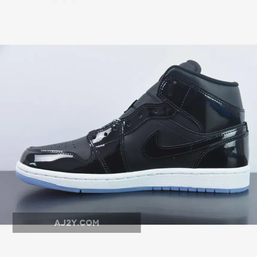 Air Jordan 1 Mid SE 'Space Jam' Black Concord White / Jordan Space