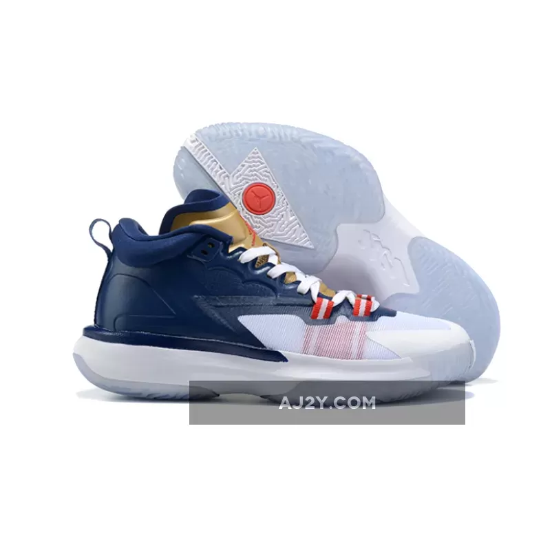 Restock Jordan Zion 1 'USA' Blue Void White DA3130-401