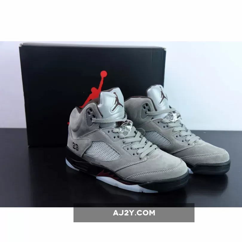 A Ma Maniére X Air Jordan 5 Light Bone/Black-Burgundy / A Ma Maniére Jordan 5