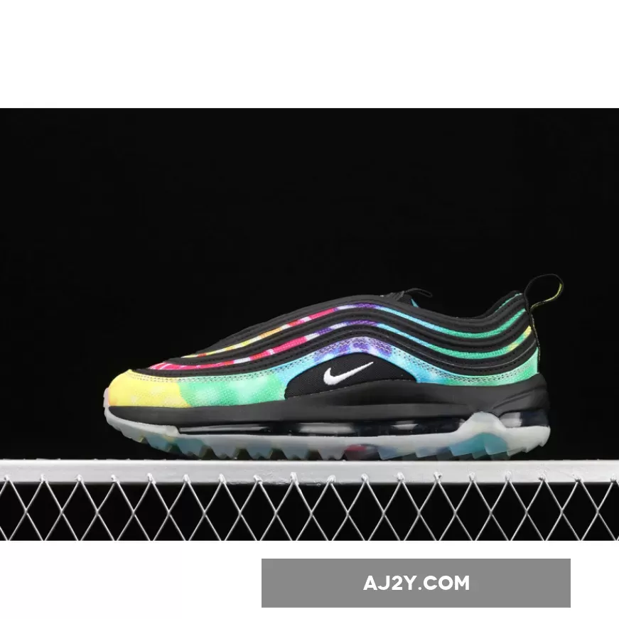 Nike Air Max 97 Golf "Black Tie-Dye" Multi-color CK1219-001