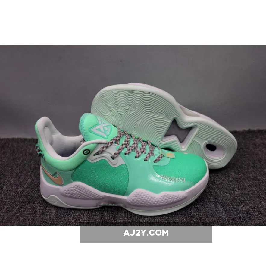 Nike PG 5 "Play For The Future" Green White | PG5S