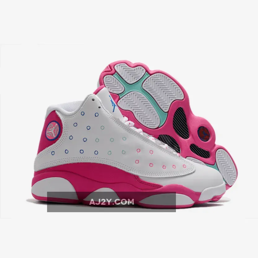 Jordan 13 Pink / Air Jordan 13 GS White Pink 1675869592
