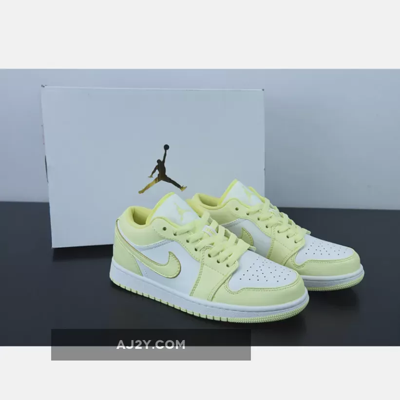 Lemon Jordan 1 Air Jordan 1 Low 'White/Lemonade' DC0774-007