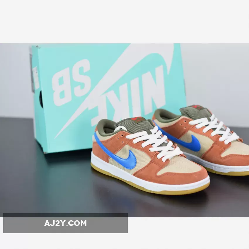 Nike SB Dunk Low "Corduroy" Dusty Peach/Photo Blue-Desert Ore