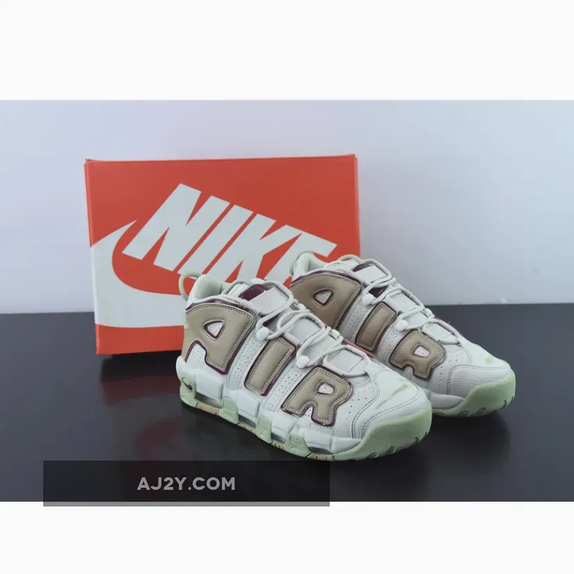 Nike Air More Uptempo Tan Mint Green / Alligator Nikes DX8955-001