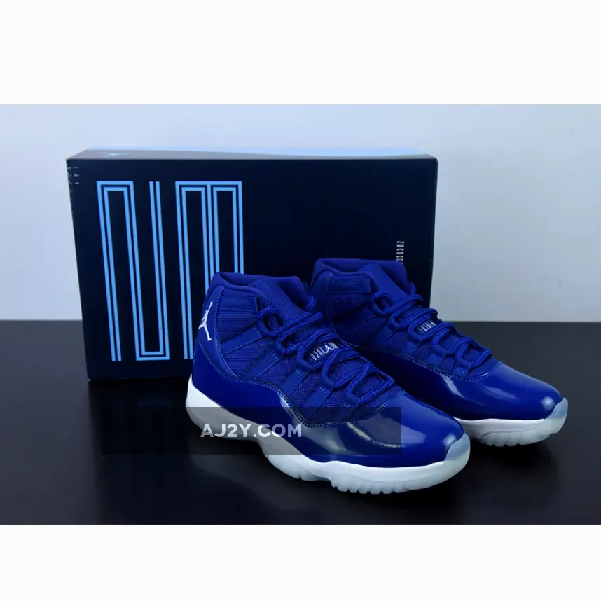 Retro 11 Navy / Air Jordan 11 'Kentucky' Midnight Navy/White