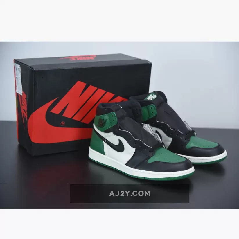 Jordan 1 Retro Green / Air Jordan 1 Retro High OG Pine Green/Sail-Black