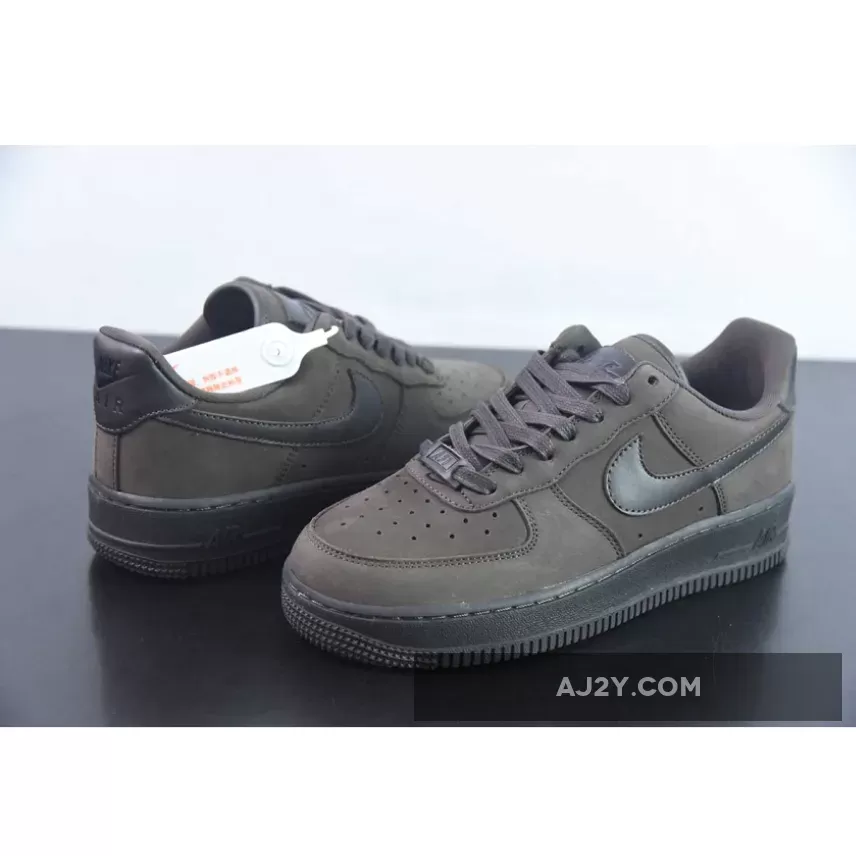 chocolate brown air force ones