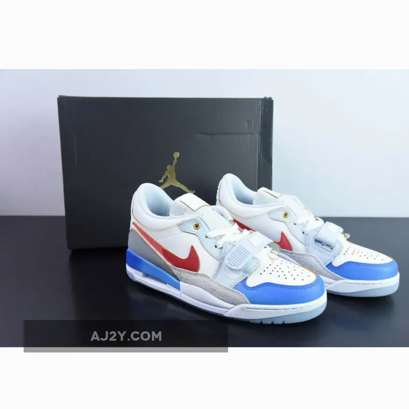 Discount Jordan Legacy 312 Low Red White Blue FN8902-161