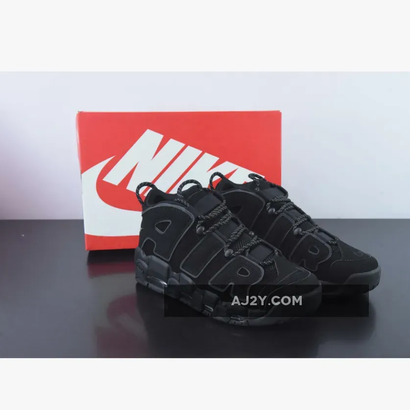 Nike Air More Uptempo Black Reflective (2018) | NEON UPTEMPO