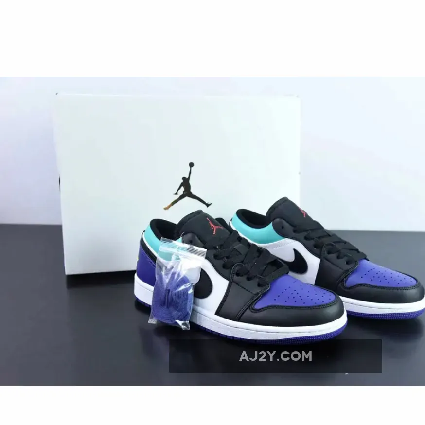 Air Jordan 1 Low Court Purple Tropical Twist New Arrival