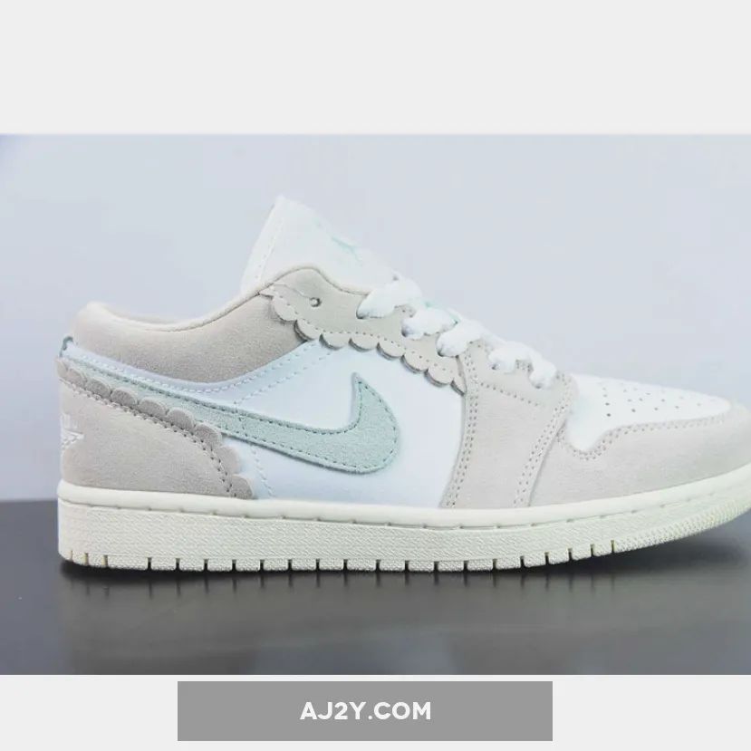 Air Jordan 1 Low GS White Pink Blue Air Jordan 1 Low GS White Pink Blue