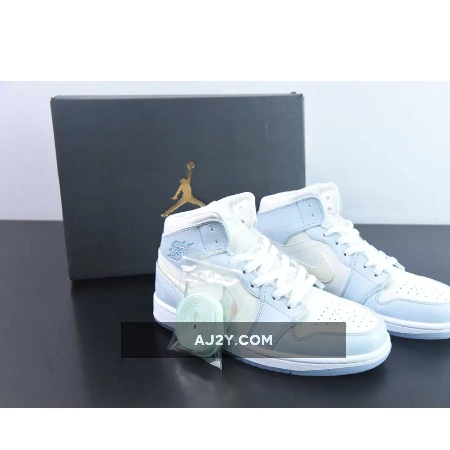 Air Jordan 1 Mid GS "Glitter Swoosh" New Arrival