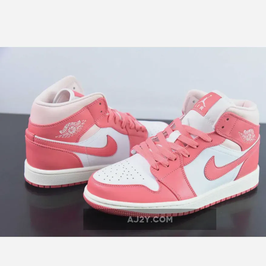 Air Jordan 1 Mid White Pink Air Jordan 1 Mid White Pink