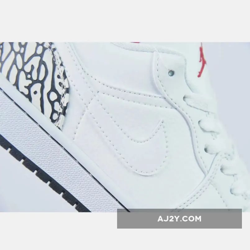 Air Jordan 1 Phat Low White/Varsity Red/Cement Grey Air Jordan 1 Phat Low White/Varsity Red/Cement Grey