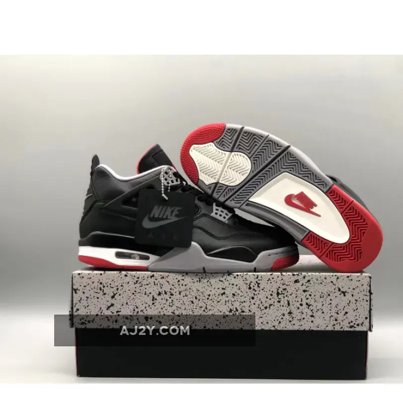 Air Jordan 4 Bred Reimagined in