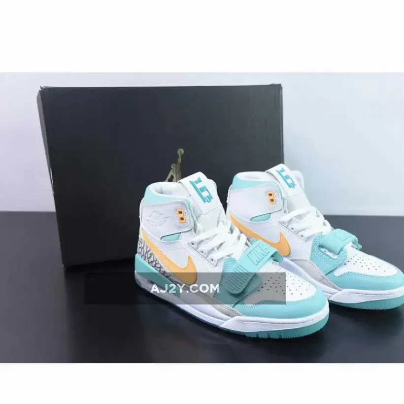 Jordan Legacy 312 White/Teal Nebula/Melon Tint