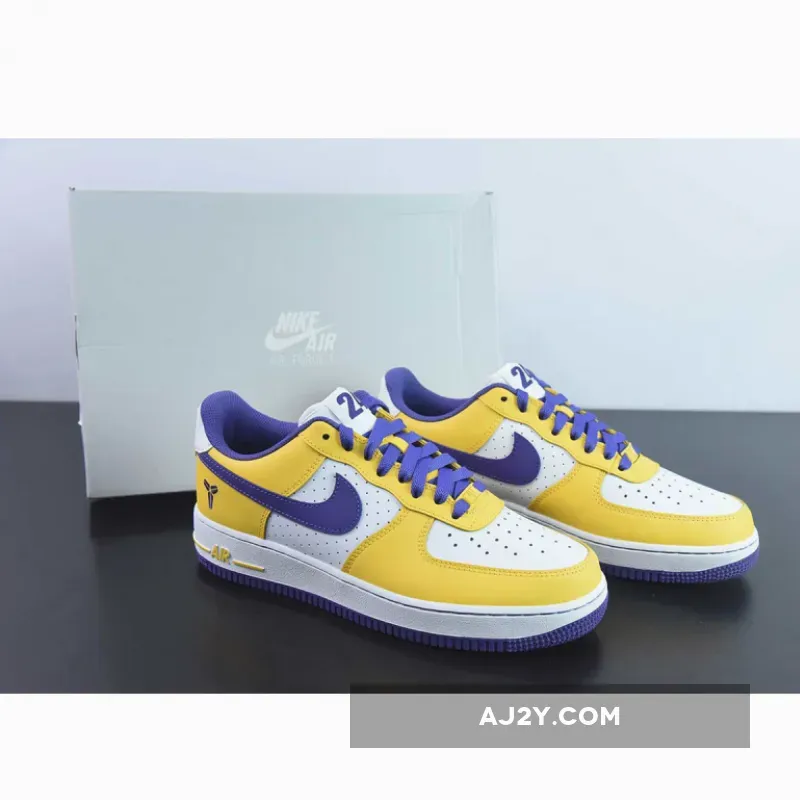 Kobe Bryant x Nike Air Force 1 Low White Yellow