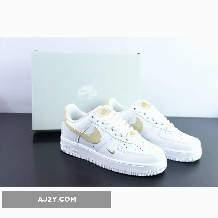 Nike Air Force 1 Essential White Gold