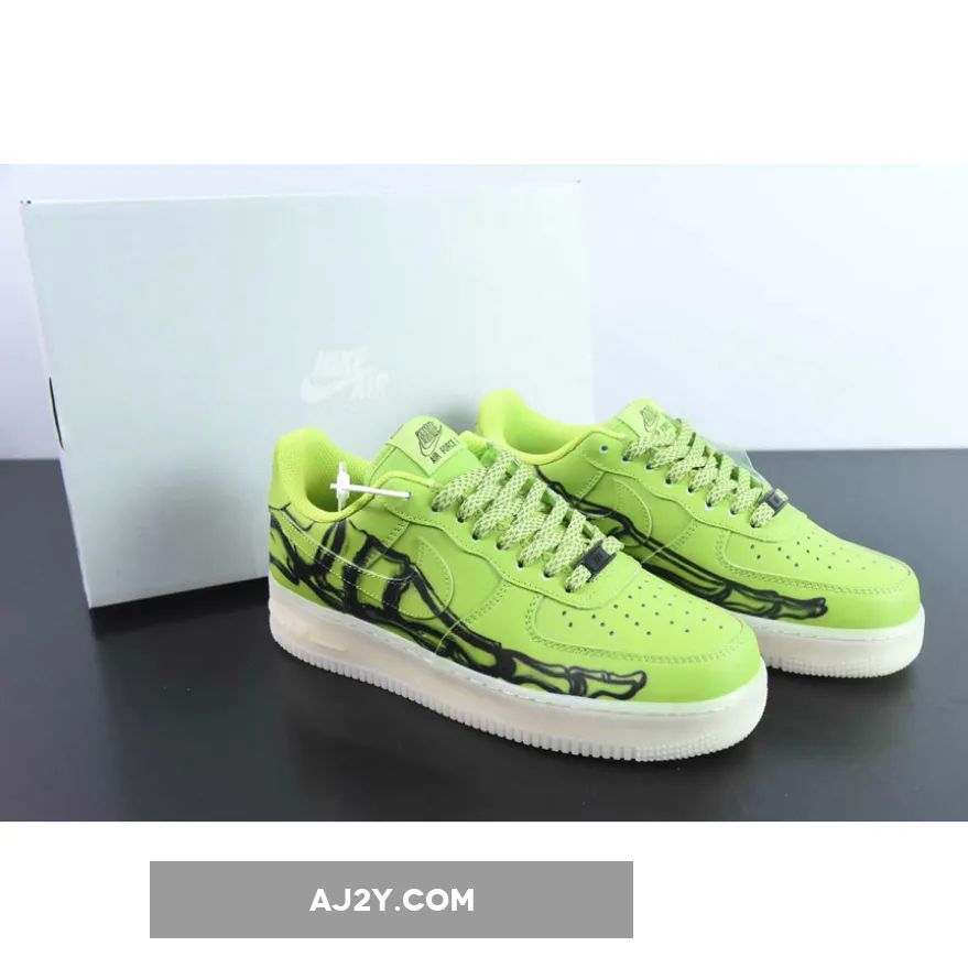Nike Air Force 1 Low "Skeleton 2023" Green Goo