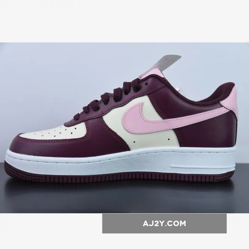 Nike Air Force 1 Low "Valentine’s Day" Sail/Night Maroon-Pink Nike Air Force 1 Low "Valentine’s Day" Sail/Night Maroon-Pink