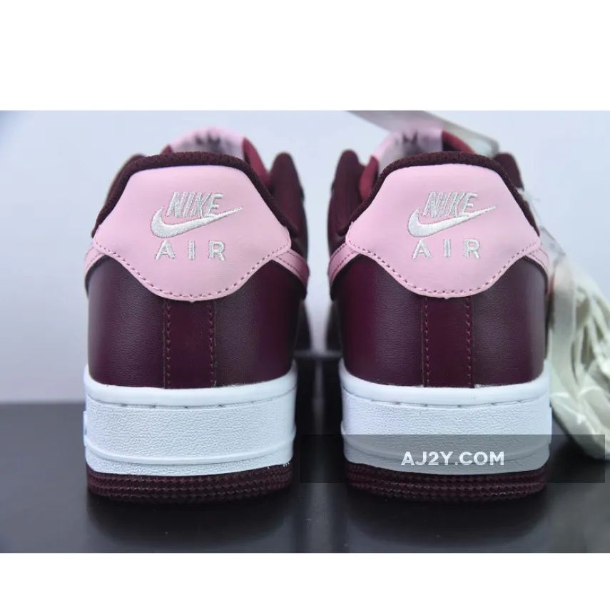 Nike Air Force 1 Low "Valentine’s Day" Sail/Night Maroon-Pink Nike Air Force 1 Low "Valentine’s Day" Sail/Night Maroon-Pink