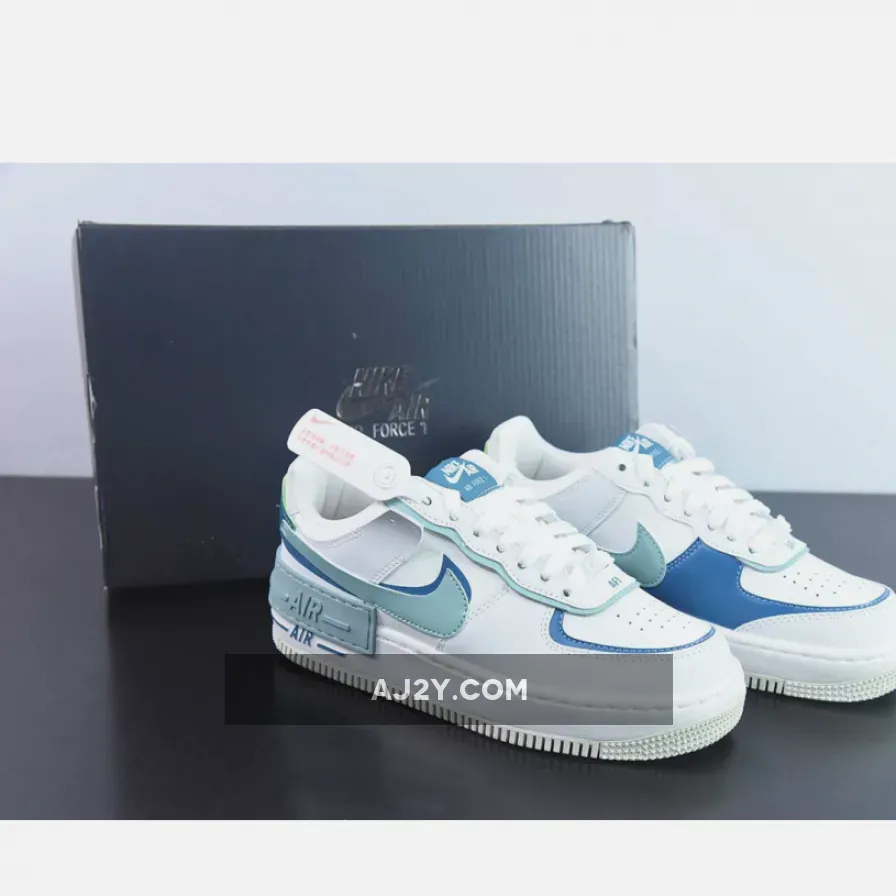 Nike Air Force 1 Shadow White Blue Whisper