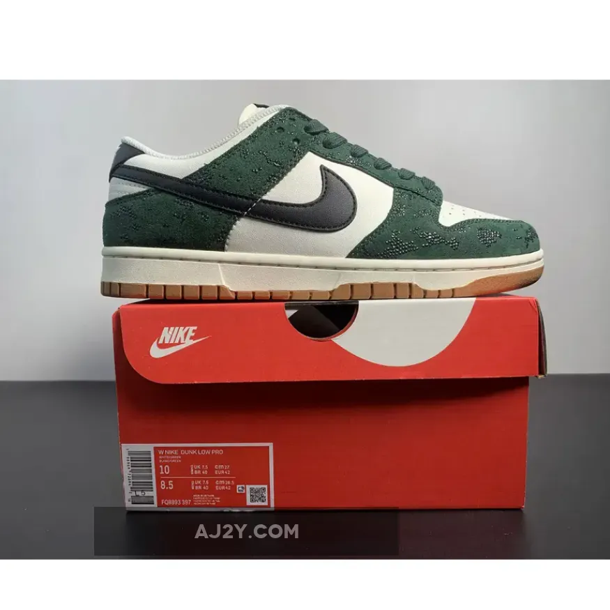 Nike Dunk Low "Green Snake" Pro Green/Black-Sail-Gum Nike Dunk Low "Green Snake" Pro Green/Black-Sail-Gum