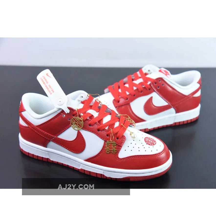 Nike Dunk Low Next Nature White Gym Red (Womens) Nike Dunk Low Next Nature White Gym Red (Womens)
