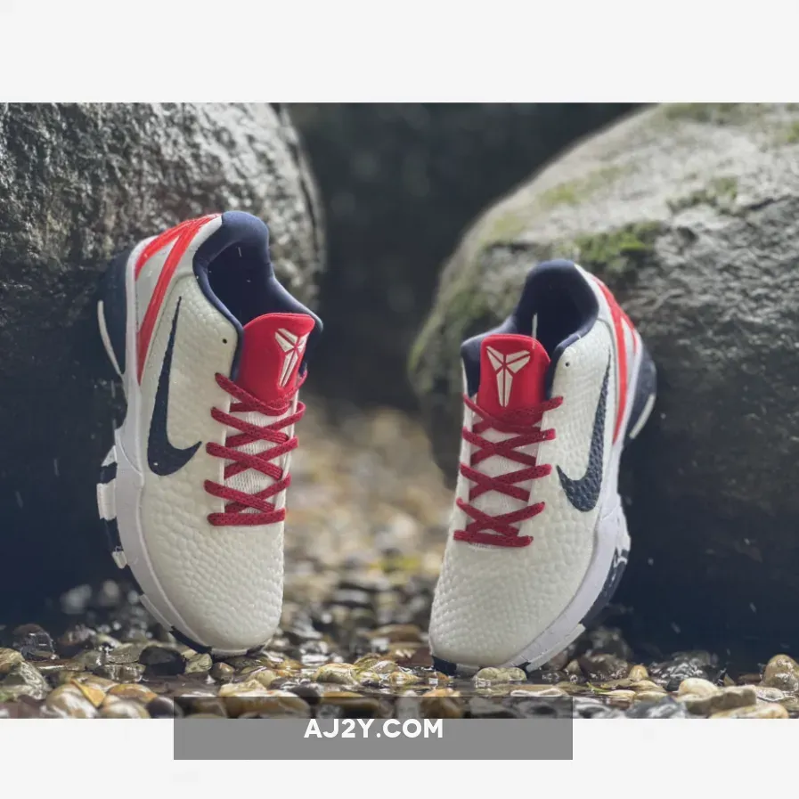 Nike Kobe 6 Protro "Team USA" PE Home White Nike Kobe 6 Protro "Team USA" PE Home White