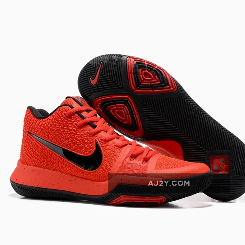 Nike Kyrie 3 University Red/Black-Team Red