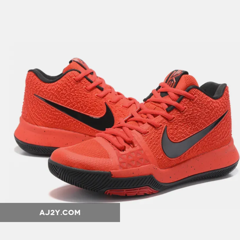 Nike Kyrie 3 University Red/Black-Team Red Nike Kyrie 3 University Red/Black-Team Red