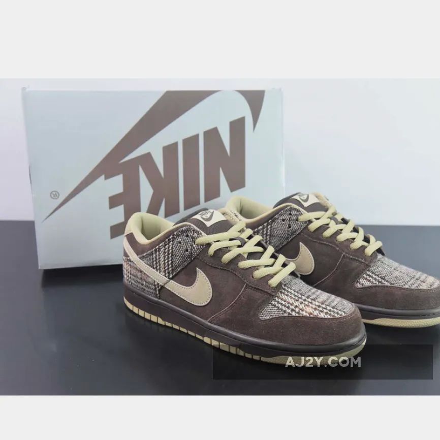Nike SB Dunk Low "Tweed" Baroque Brown/Mushroom