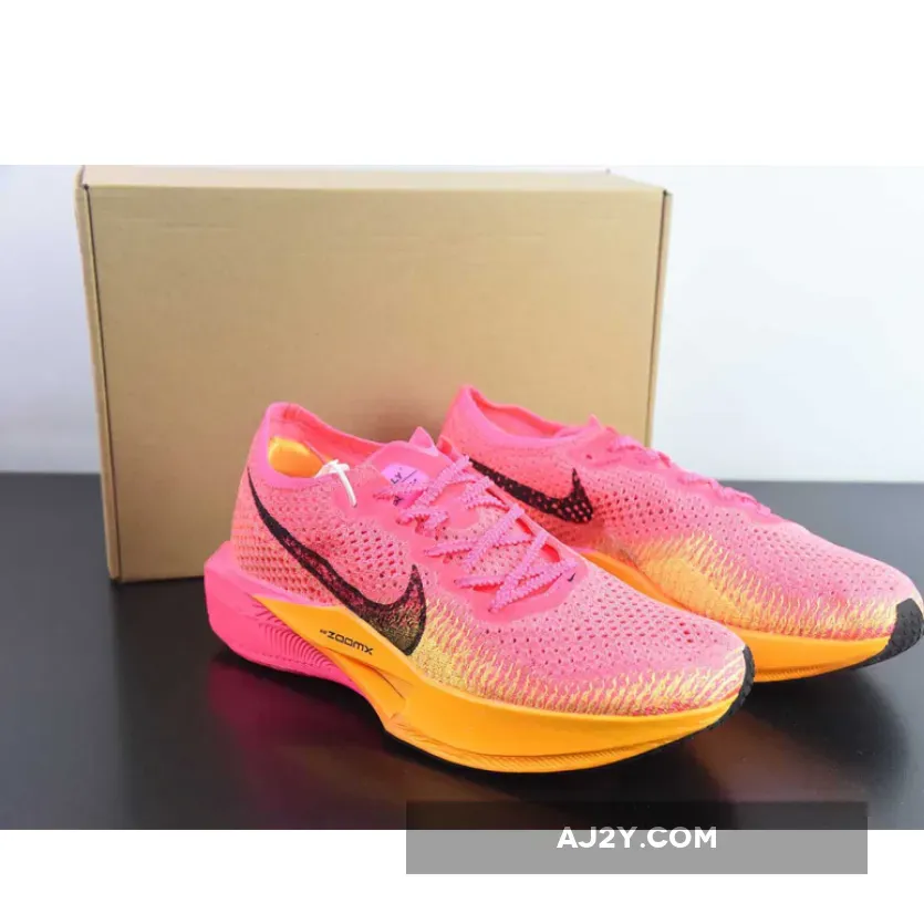 Nike ZoomX Vaporfly 3 Hyper Pink Orange