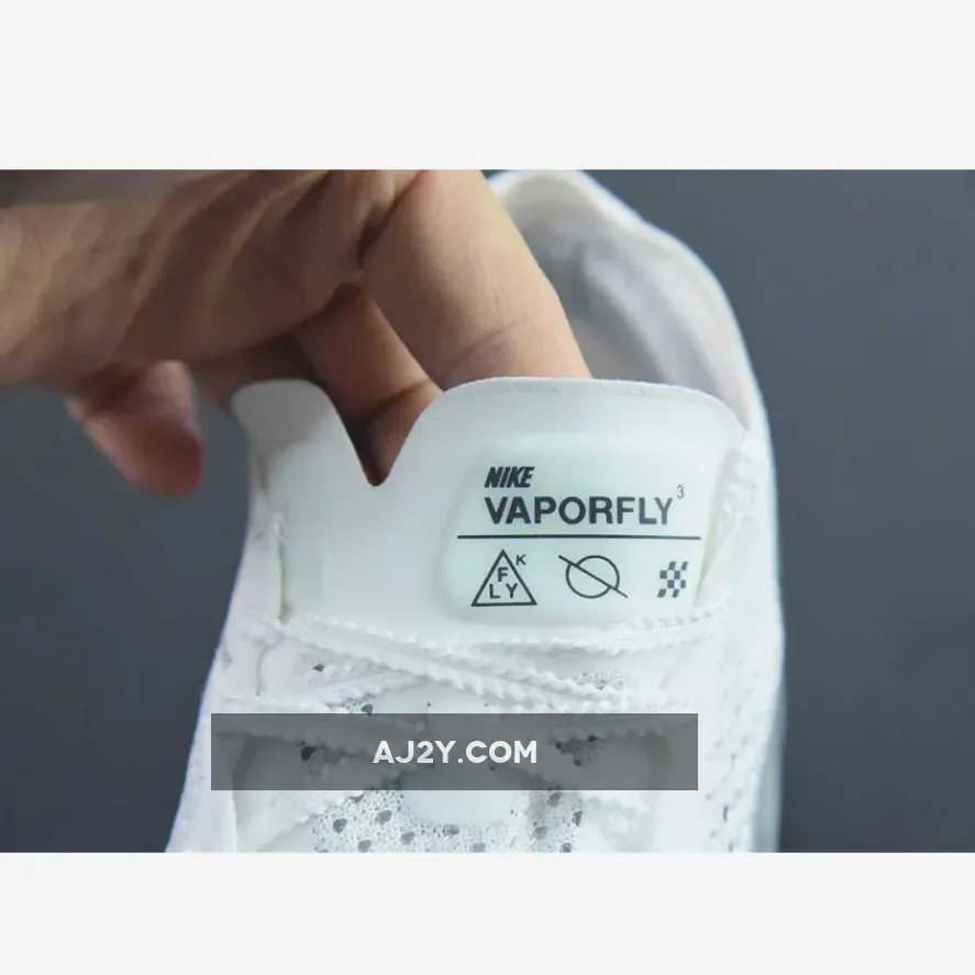 Nike ZoomX Vaporfly 3 White Particle Grey Nike ZoomX Vaporfly 3 White Particle Grey