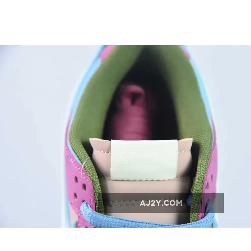 Saint Seiya x Nike Dunk Low Custom Purple Pink White Saint Seiya x Nike Dunk Low Custom Purple Pink White