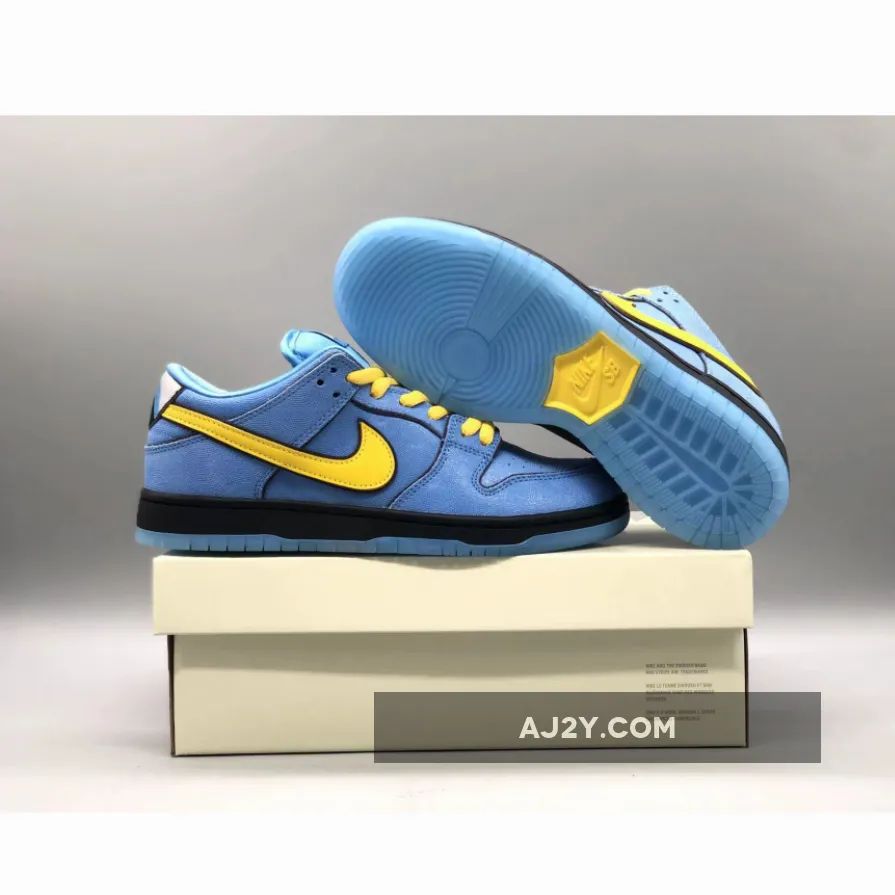 The Powerpuff Girls x Nike SB Dunk Low "Bubbles" Blue