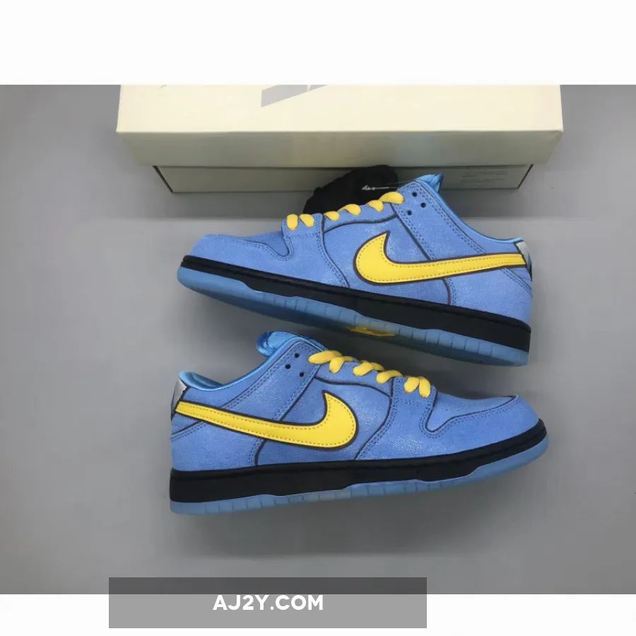 The Powerpuff Girls x Nike SB Dunk Low "Bubbles" Blue The Powerpuff Girls x Nike SB Dunk Low "Bubbles" Blue