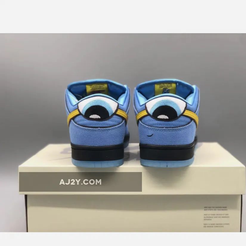 The Powerpuff Girls x Nike SB Dunk Low "Bubbles" Blue The Powerpuff Girls x Nike SB Dunk Low "Bubbles" Blue