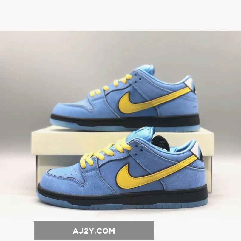 The Powerpuff Girls x Nike SB Dunk Low "Bubbles" Blue The Powerpuff Girls x Nike SB Dunk Low "Bubbles" Blue