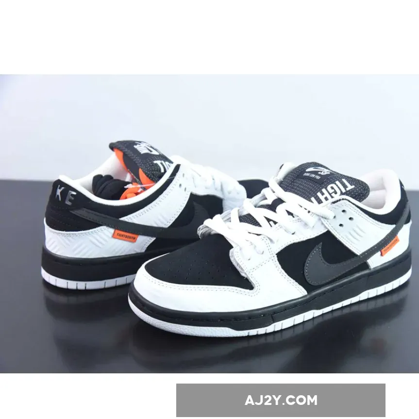 TIGHTBOOTH x Nike SB Dunk Low White/Black-Safety Orange New Arrival TIGHTBOOTH x Nike SB Dunk Low White/Black-Safety Orange New Arrival
